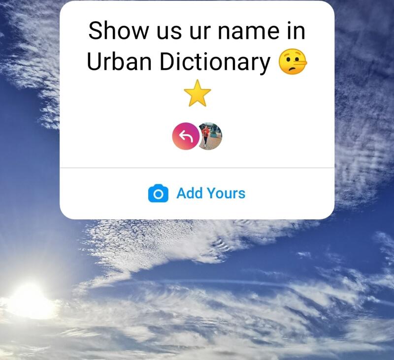 What is Urban Dictionary 'name trend' and why is it popular?
